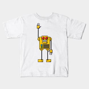 Pixel Robot 023 Kids T-Shirt